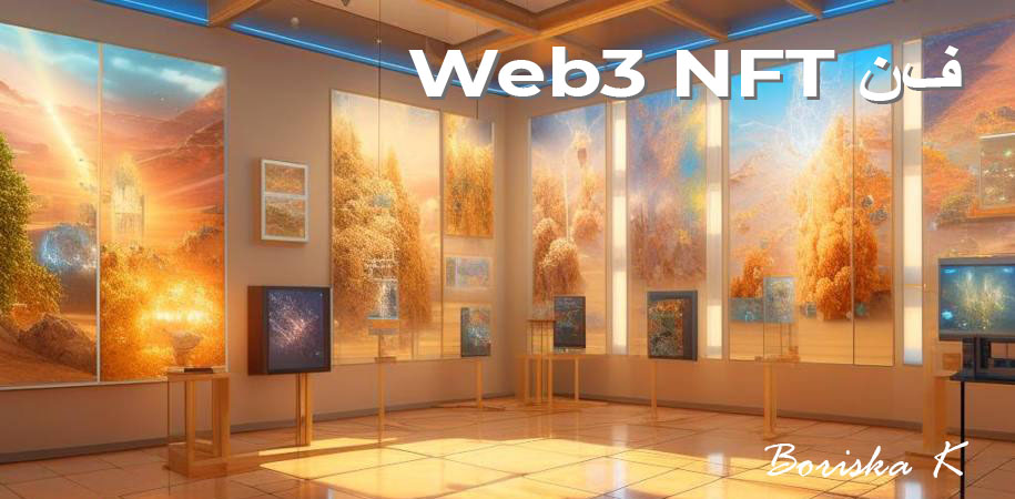فن NFT في Web3 - الفنان بوريسكا_ك